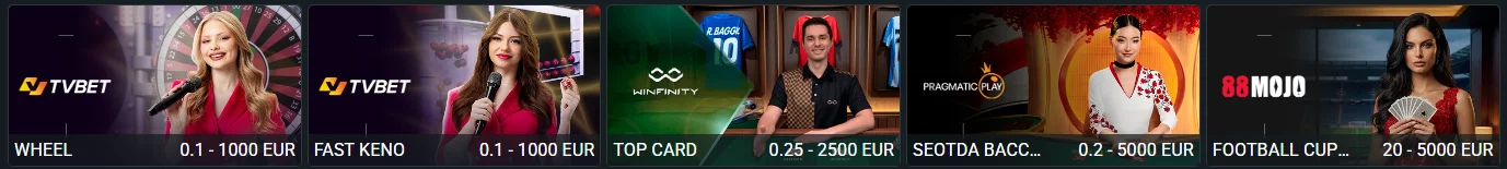 Casino en vivo 